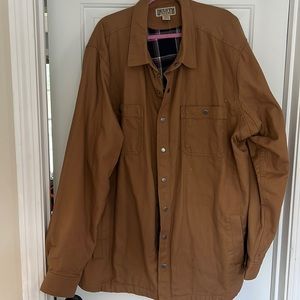 Duluth Trading Co. Men's Fire Hose Flannel-Lined Standard Fit Limber Jac